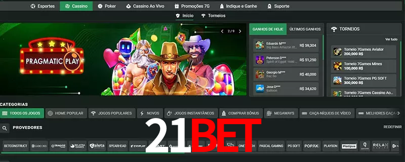cassino 21bet